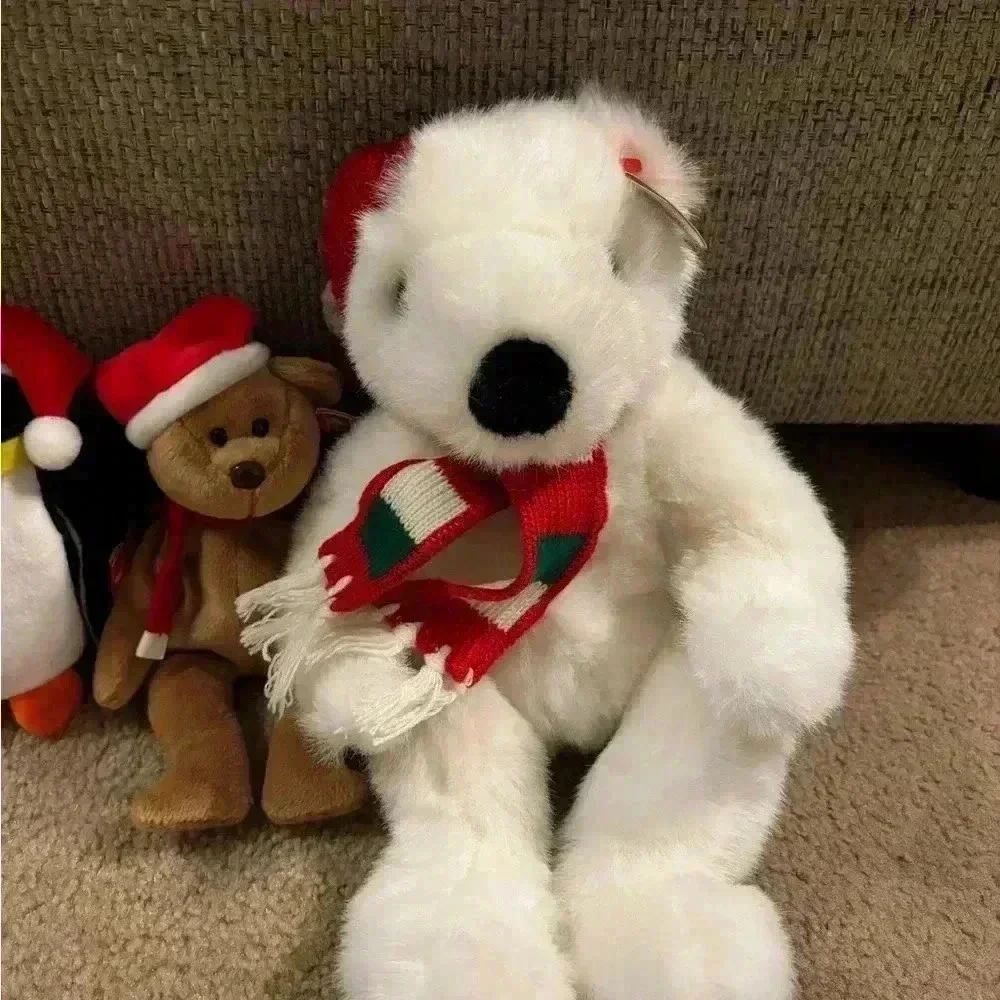 Christmas Beanie Babies Lot Of 5